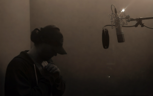 Mike in the studio.